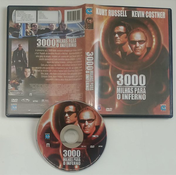 Dvd 3000 Milhas para o Inferno Editora Demian Linchtenstein [usado]