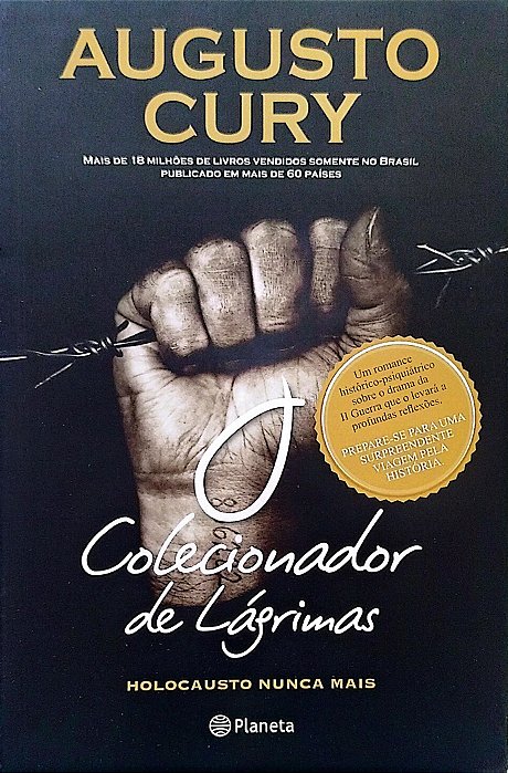 Livro o Colecionador de Lágrimas Autor Cury, Augusto (2012) [seminovo]
