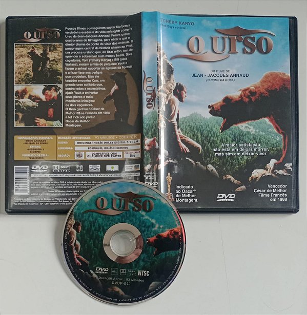 Dvd o Urso Editora Jean-jacques Annaud [usado]