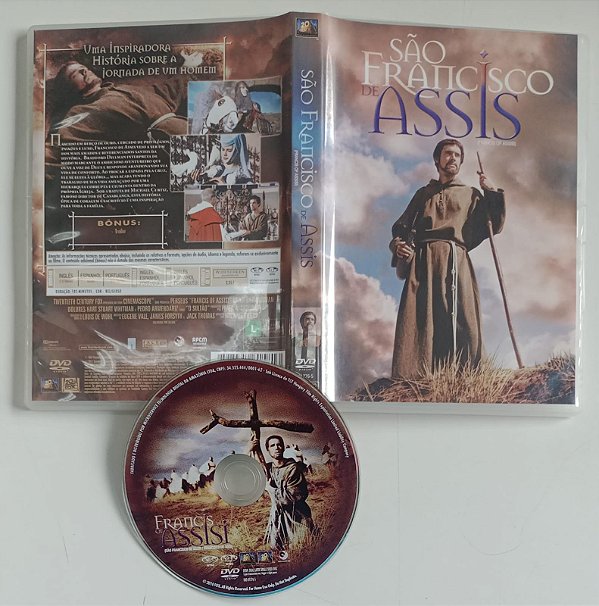 Dvd São Francisco de Assis Editora Michael Curtiz [usado]