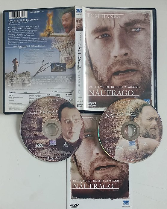Dvd Náufrago [dvd Duplo] Editora Robert Zemeckis [usado]