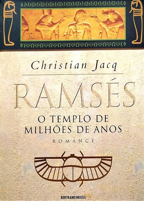Livro o Templo de Milhões de Anos - Ramsés 2 Autor Jacq, Christian (1999) [seminovo]