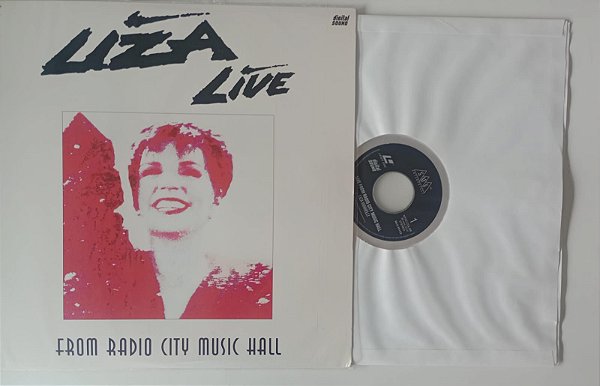 Disco de Vinil [laserdisc] Liza Minnelli - Live From Radio City Music Hall Interprete Liza Minnelli (1992) [seminovo]