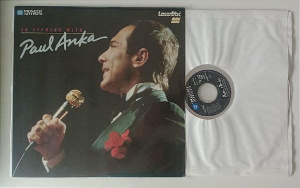 Disco de Vinil [laserdisc - Musical] Paul Anka - An Evening With Paul Anka Interprete Paul Anka (1985) [seminovo]