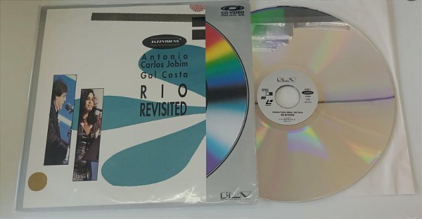 Disco de Vinil [cd-video] Antonio Carlos Jobim & Gal Costa - Rio Revisited Interprete Antonio Carlos Jobim e Gal Costa (1987) [seminovo]