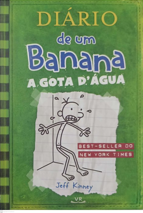 Livro a Gota D''água - Diário de um Banana 3 Autor Kinney, Jeff (2019) [seminovo]