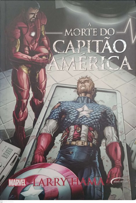 Livro a Morte do Capitão América Autor Hama, Larry (2016) [seminovo]