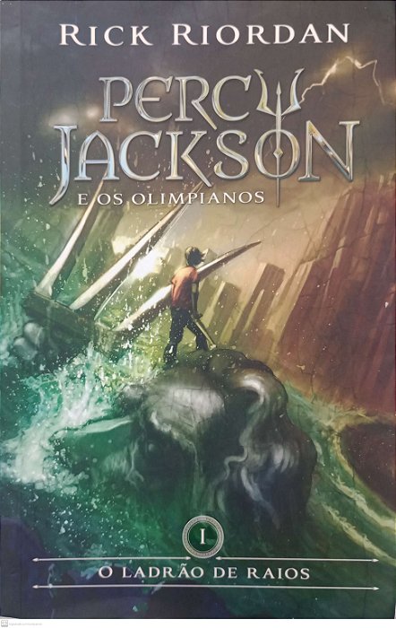 Livro o Ladrão de Raios - Percy Jackson e os Olimpianos Autor Riordan, Rick (2014) [usado]