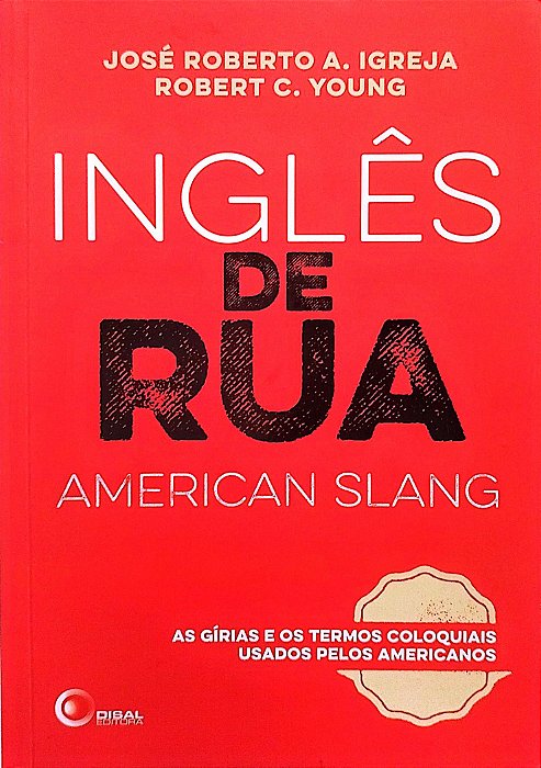 Livro Inglês de Rua Autor Igreja, José Roberto A. (2014) [seminovo]