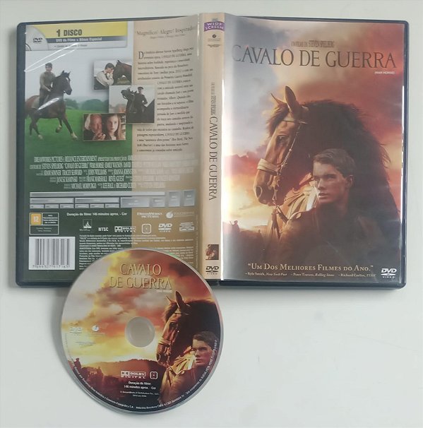 Dvd Cavalo de Guerra Editora Steven Spielberg [usado]