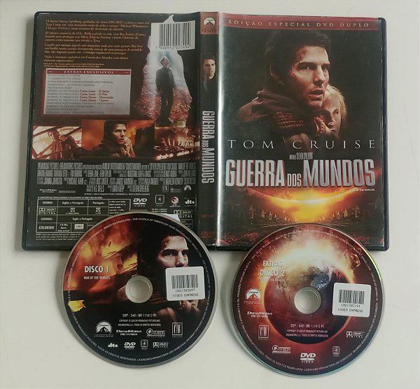Dvd Guerra dos Mundos - Edição Especial Dvd Duplo Editora Steven Spielberg [usado]