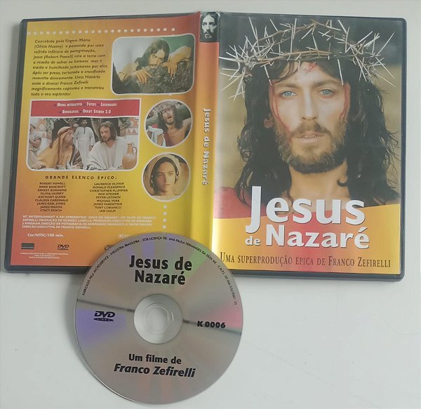 Dvd Jesus de Nazaré Editora Franco Zefirelli [usado]