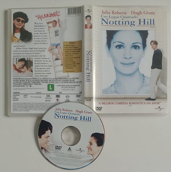 Dvd um Lugar Chamado Notting Hill Editora Roger Michell [usado]