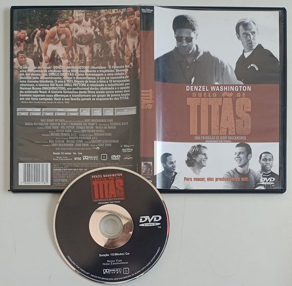 Dvd Duelo de Titãs Editora Boaz Yakin [usado]