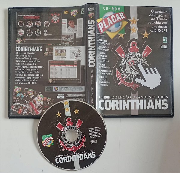 Cd Coleção Grandes Clubes Corinthians [cd-rom para Pc] Interprete Desconhecido [usado]