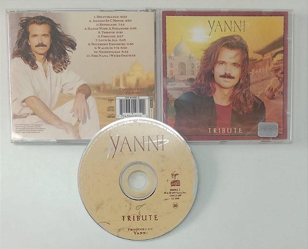 Cd Yanni - Tribute Interprete Yanni (1997) [usado]