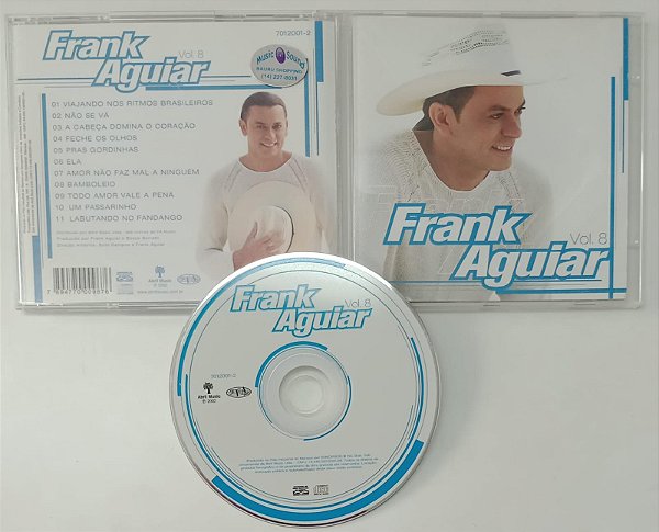 Cd Frank Aguiar - Vol. 8 Interprete Frank Aguiar (2002) [usado]