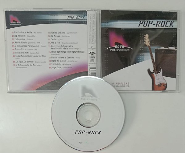 Cd Pop Rock (nacional) - Novo Millennium Interprete Vários Artistas (2005) [usado]