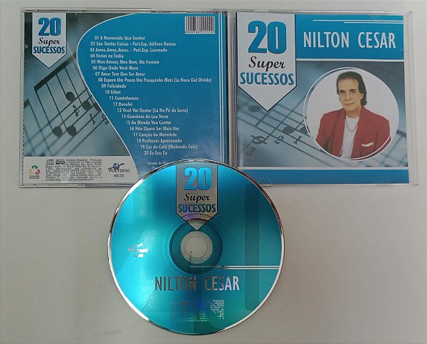 Cd Nilton Cesar - 20 Super Sucessos Interprete Nilton Cesar [seminovo]