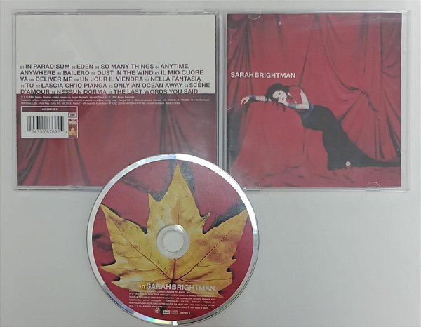 Cd Sarah Brightman - Eden Interprete Sarah Brightman (1999) [usado]