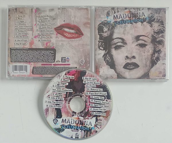 Cd Madonna - Celebration Interprete Madonna (2009) [seminovo]