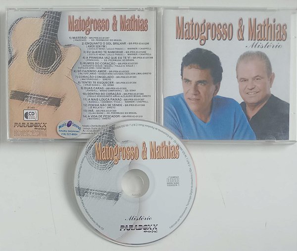 Cd Matogrosso & Mathias - Mistério Interprete Matogrosso e Mathias [usado]