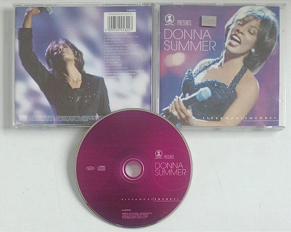 Cd Donna Summer - Vh1 Presents Live Interprete Donna Summer (1999) [usado]