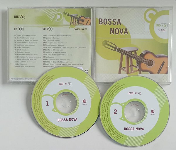 Cd Bossa Nova - Bis 2 Cds [coletânea] Interprete Vários Artistas [usado]