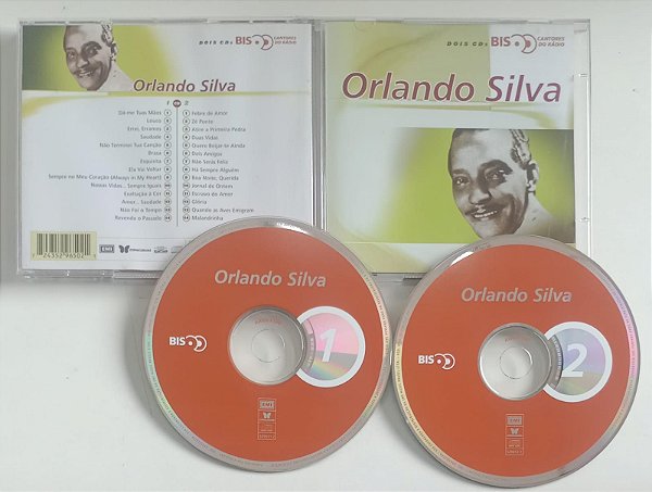 Cd Orlando Silva - Dois Cds Bis Interprete Orlando Silva (2000) [usado]