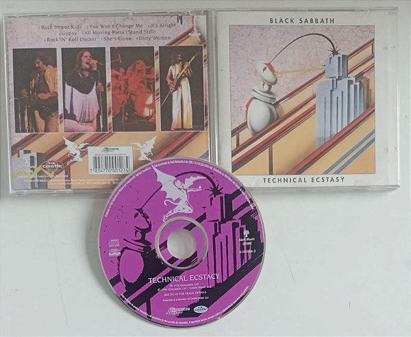 Cd Black Sabbath - Technical Ecstasy [remaster 1996] Interprete Black Sabbath (1996) [usado]