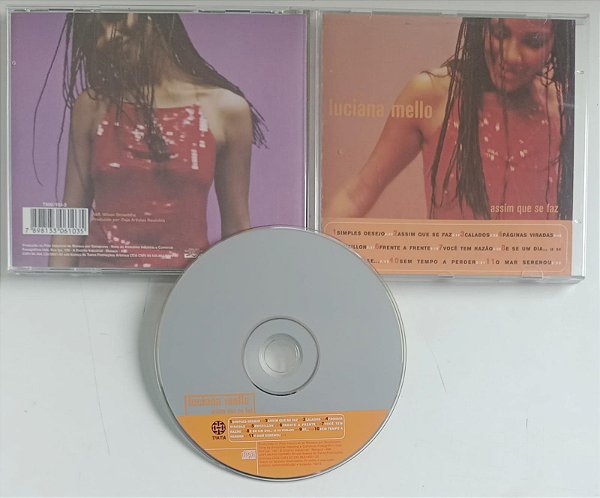 Cd Luciana Mello - Assim que Se Faz Interprete Luciana Mello [usado]
