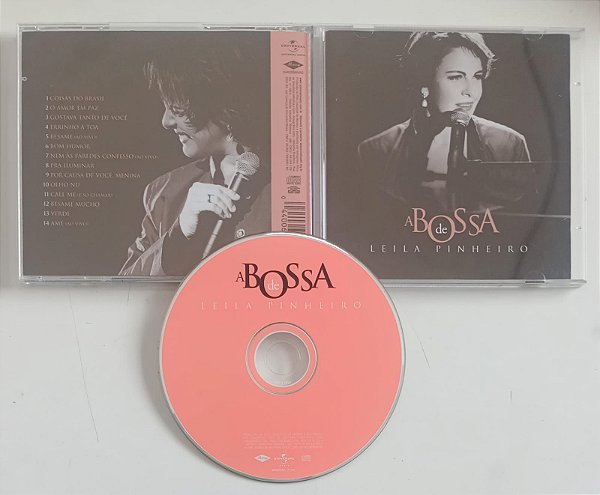Cd Leila Pinheiro - a Bossa de Leila Pinheiro Interprete Leila Pinheiro (2002) [usado]