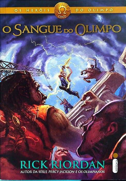 Livro o Sangue do Olimpo - os Heróis do Olimpo 5 Autor Riordan, Rick (2014) [seminovo]