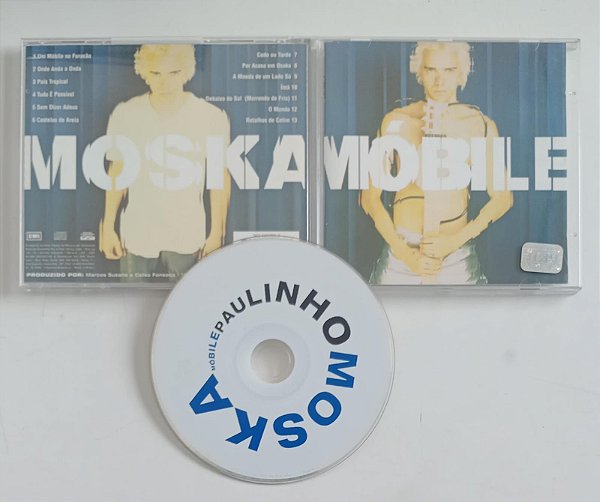 Cd Paulinho Moska - Móbile Interprete Paulinho Moska (1999) [usado]