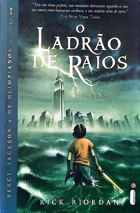 Livro o Ladrão de Raios - Percy Jackson e os Olimpianos 1 Autor Riordan, Rick (2010) [seminovo]