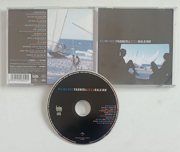 Cd Raimundo Fagner & Zeca Baleiro [2003] Interprete Raimundo Fagner e Zeca Baleiro (2003) [seminovo]