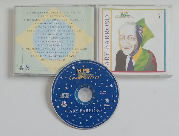 Cd Ary Barroso - Coleção Mpb Compositores 5 Interprete Ary Barroso [seminovo]
