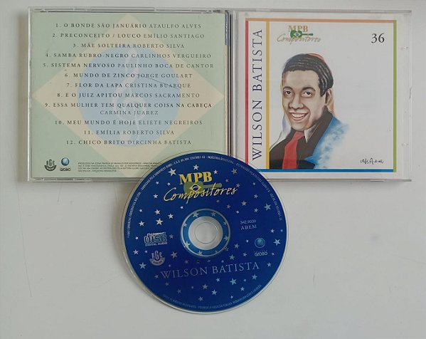 Cd Wilson Batista - Coleção Mpb Compositores 36 Interprete Wilson Batista [seminovo]