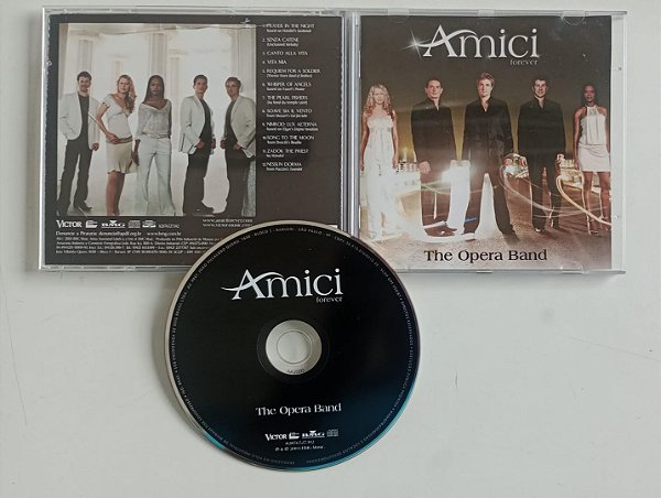 Cd Amici Forever - The Opera Band Interprete Amici Forever (2003) [usado]