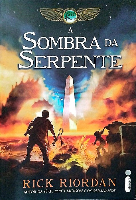 Livro a Sombra da Serpente - as Crônicas dos Kane 3 Autor Riordan, Rick (2012) [seminovo]