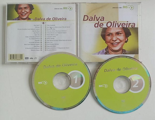 Cd Dalva de Oliveira - Dois Cds Bis Interprete Dalva de Oliveira (2000) [usado]