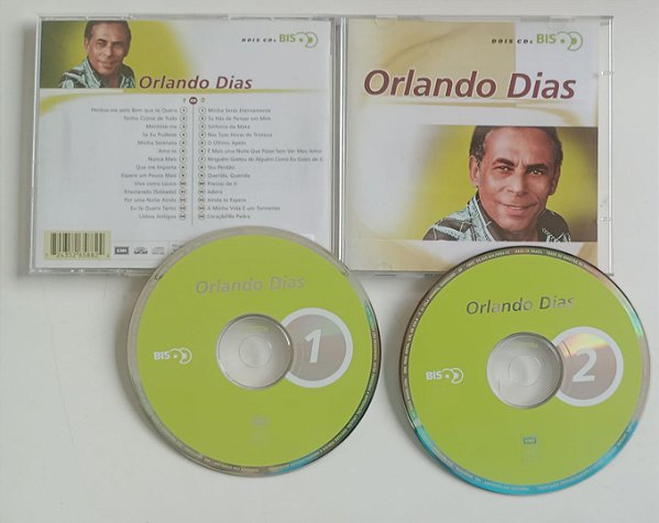 Cd Orlando Dias - Dois Cds Bis Interprete Orlando Dias (2000) [seminovo]