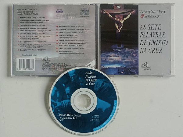 Cd as Sete Palavras de Cristo na Cruz Interprete Pedro Casaldáliga e Johnny Alf (1998) [seminovo]