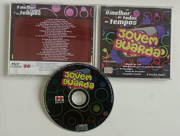 Cd Jovem Guarda - o Melhor de Todos os Tempos Interprete Vários Artistas [usado]