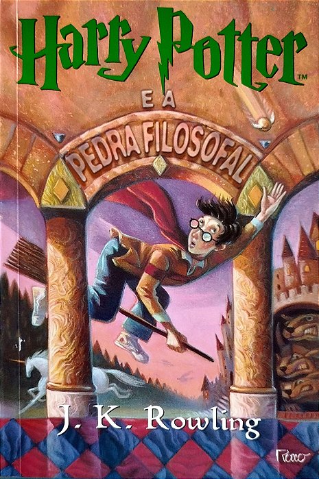 Livro Harry Potter e a Pedra Filosofal Autor Rowling, J. K. (2000) [seminovo]