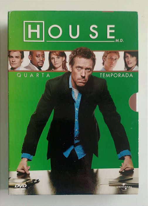Dvd House - Quarta Temporada [4 Dvds] Editora David Shore [usado]