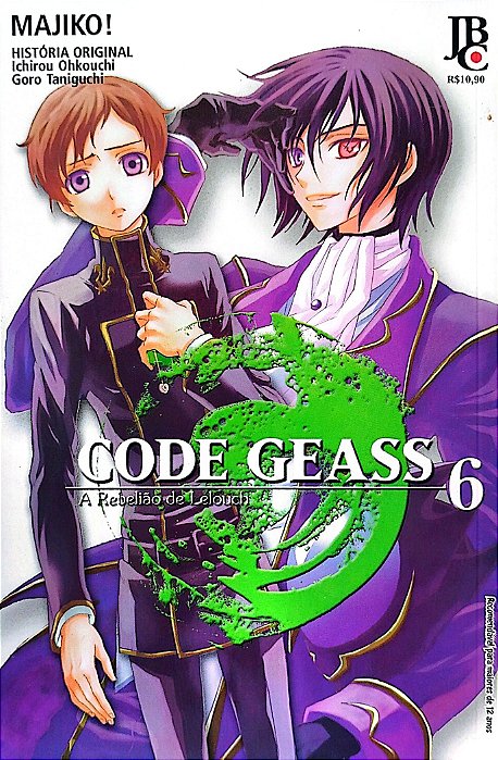 Gibi Code Geass - a Rebelião de Lelouch #6 Autor (2011) [usado]
