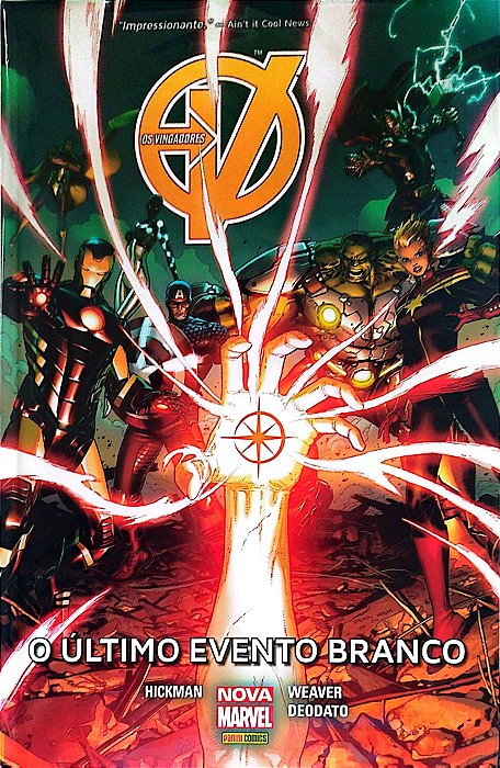 Gibi o Último Evento Branco - os Vingadores - Nova Marvel Autor (2016) [seminovo]