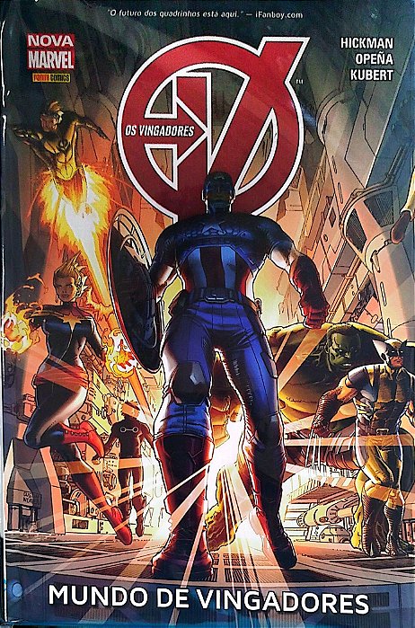 Gibi Mundo de Vingadores - os Vingadores - Nova Marvel Autor (2015) [seminovo]