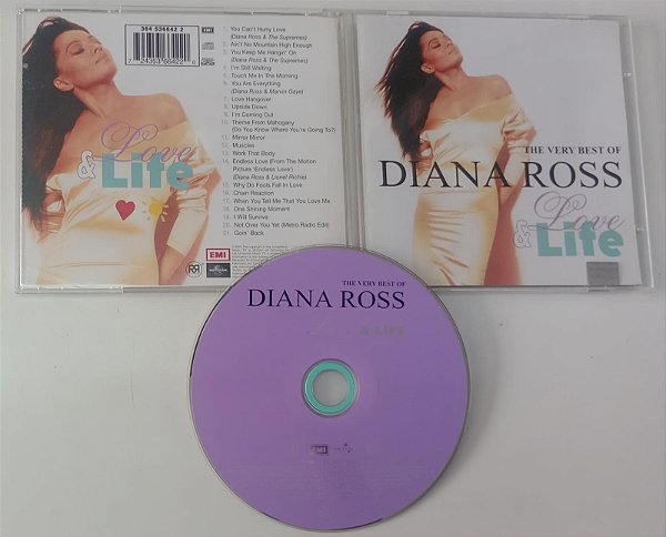 Cd Diana Ross - Love & Life Interprete Diana Ross (2001) [usado]